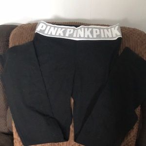 Pink yoga pants sold separately